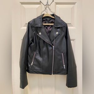 Target Art Class Faux Leather Jacket. Girls Medium (7/8).